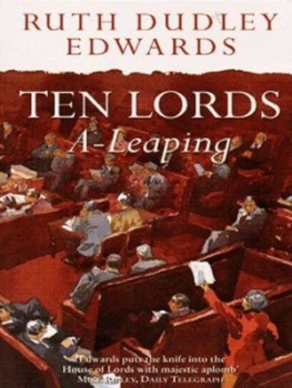 Image of Ten Lords A-Leaping by Ruth Dudley Edwards Book