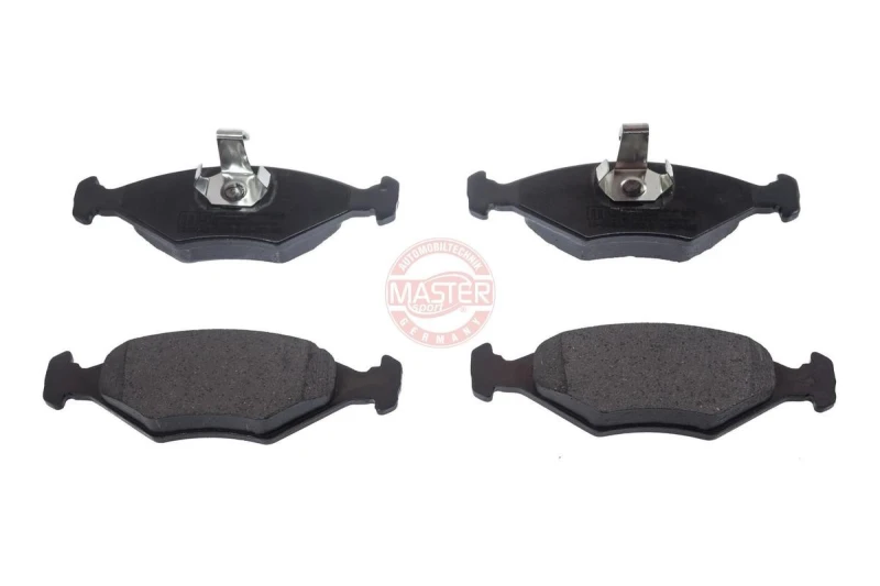 Image of MASTER-SPORT 13046071322N-SET-MS Brake pad set Premium Front Axle, not prepared for wear warning indicator, with anti-squeak plate Brake Pad Set,disc