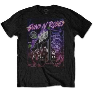 Image of Guns N' Roses - Sunset Boulevard Mens Large T-Shirt - Black