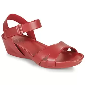 Image of Camper MICRO womens Sandals in Red,4,5,7,9,3,4,5,6,7,8
