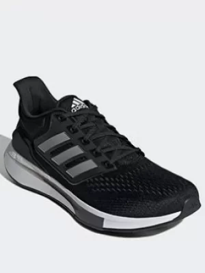Image of adidas Eq21 Run Shoes, Black, Size 10, Men