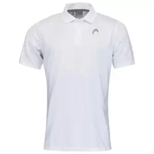 Head CLUB Tech Polo Shirt - White