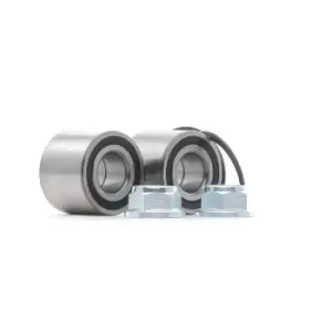 Image of RIDEX Wheel bearing kit Rear Axle both sides 654W1264 Wheel hub bearing,Wheel bearing RENAULT,NISSAN,DACIA,KANGOO (KC0/1_),Clio IV Schragheck (BH_)