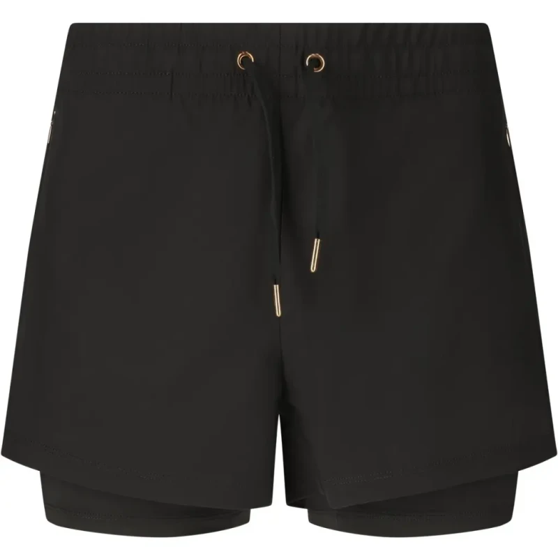 Image of Athlecia Womens 2-in-1 shorts Athlecia Timmie V3 Noir Female 46