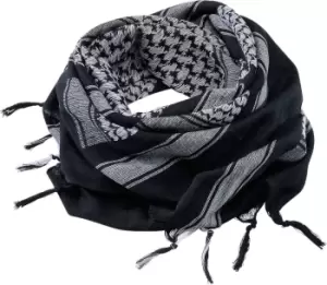 image of Brandit Shemag Multifunctional Headwear, black-white, black-white, Size One Size