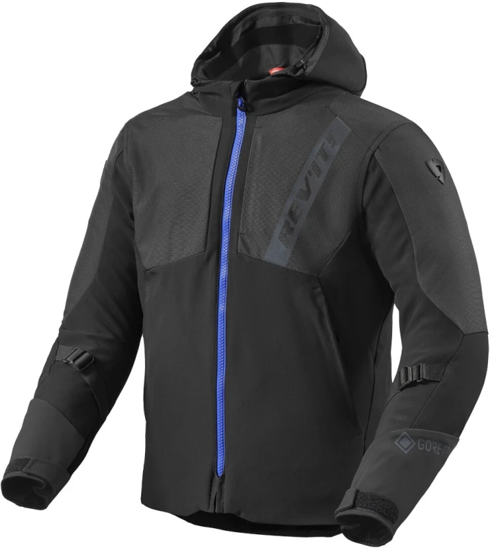 Image of Revit Potential GTX waterproof Motorcycle Textile Jacket, black-grey, Size 3XL for Men