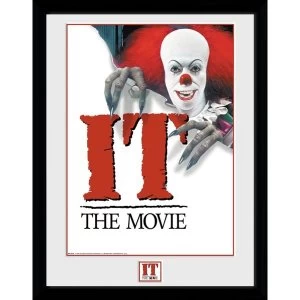 Image of IT 1990 Poster Framed Collector Print