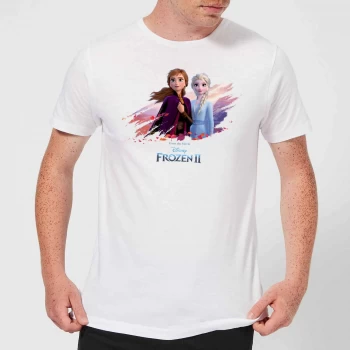 image of Frozen 2 Nature Is Beautiful Mens T-Shirt - White - XS