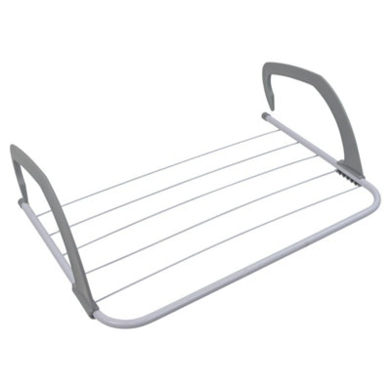 Image of Jvl Over Door Radiator Clothes Drying Airer-3M, White