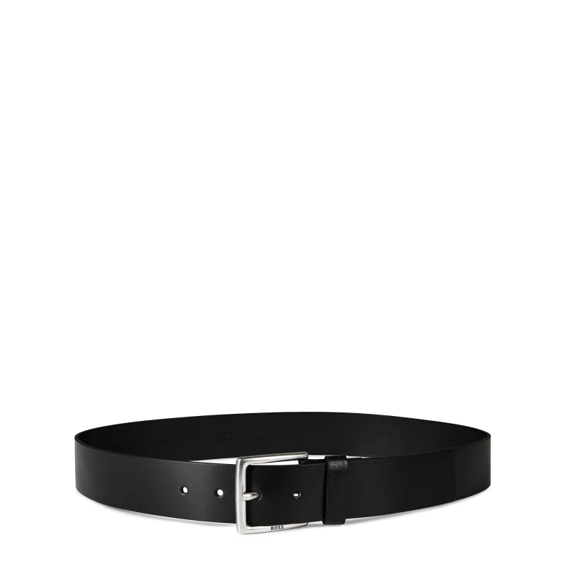 Image of Boss Mens Rummi Adjustable Buckle Belt Black 001 male 30R (80cm)