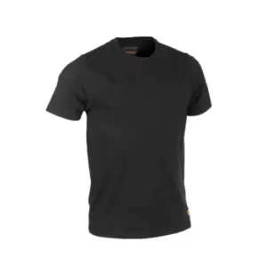 Image of Plain Black T-Shirt - Large