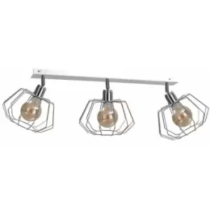 Keter Luna Ceiling Spotlight Bar Silver, 63cm, 1x E27