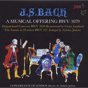 Image of Concertante of London - J.S. Bach: A Musical Offering, BWV1079 CD