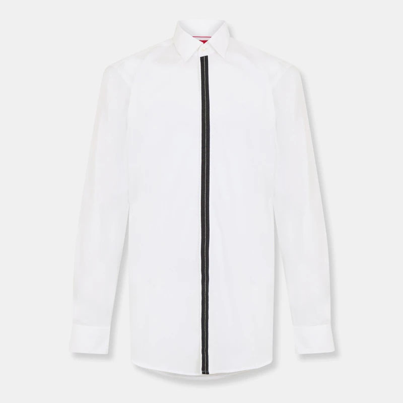 Image of Hugo Keidi Shirt Open White male 16 inch
