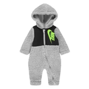 Image of Nike Sherpa Coverall Bb99 - Grey