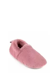 image of Faux Fur Full Back Slippers