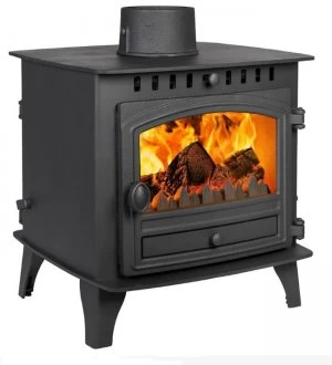 image of Hunter Herald 6 Double Sided Single Depth Multifuel Stove