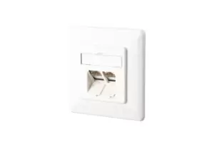 image of METZ CONNECT 1307381002-I socket-outlet RJ-45 White