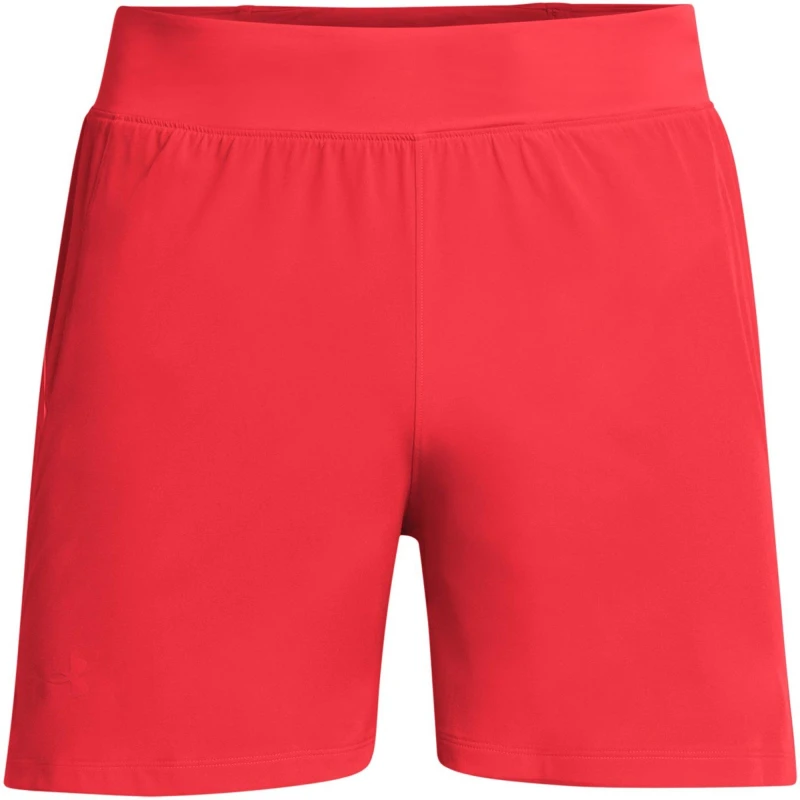 Image of Under Armour Mens Launch Performance Gym Shorts Red male XL