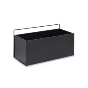 Image of 30cm Black Planter Wall Box