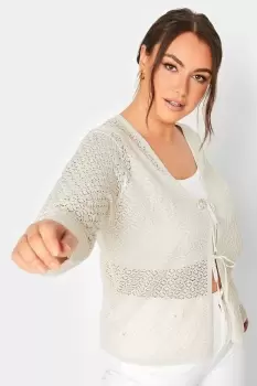 Image of Tie Knot Front Cardigan