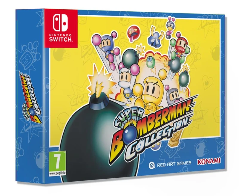 Image of Super Bomberman Collection Collectors Edition Nintendo Switch Game