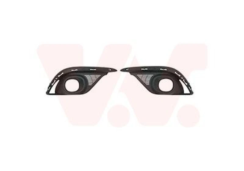 Image of VAN WEZEL Bumper grill VAN WEZEL 4317599