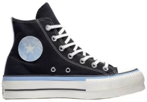 Converse Chuck Taylor All Star Lift Black JP Blue Egret Sneakers High black