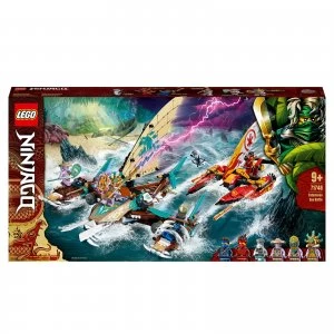 LEGO NINJAGO: Catamaran Sea Battle Building Set (71748)