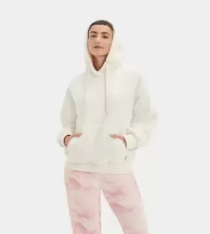 Image of Ugg Loyra Sherpa Hoodie In Cream - Size Xs