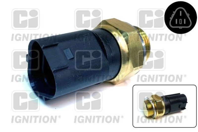 Image of QUINTON HAZELL Temperature Switch, radiator fan QUINTON HAZELL XEFS322