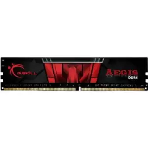 image of G.Skill Aegis PC RAM card DDR4 16GB 1 x 16GB Non-ECC 3200 MHz 288-pin DIMM CL16-18-18-38 F4-3200C16S-16GIS