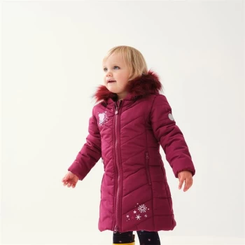 image of Regatta Girls Peppa Insulated Jacket - RaspRadiance