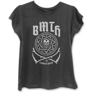 Image of Bring Me The Horizon - Crooked Young Womens Large T-Shirt - Black