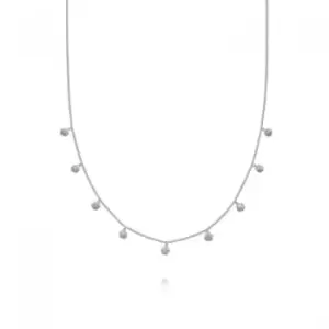 Image of Stacked Rope Knot Charm - Slv Necklace NB8005_SLV