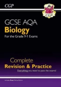 Image of New Grade 9-1 Gcse Biology Aqa Complete Revision and Practice with Online Edition Hardback