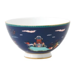 Wedgwood Wonderlust Blue Pagoda Bowl 11cm Blue