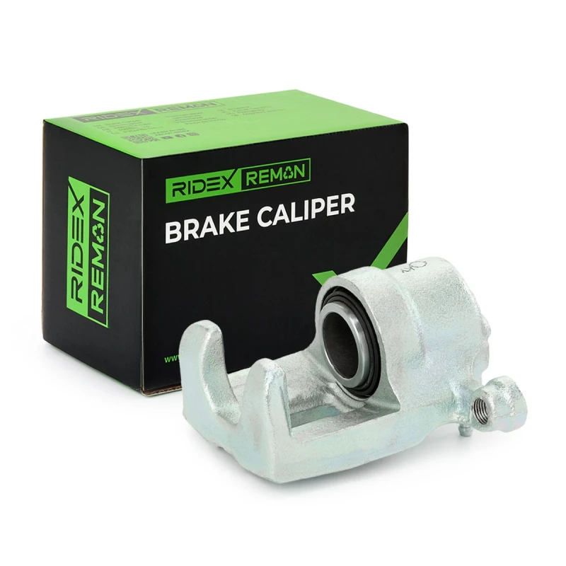 Image of RIDEX REMAN 78B2356R Brake caliper Rear Axle Right Grey Cast Iron Brake Caliper (78)