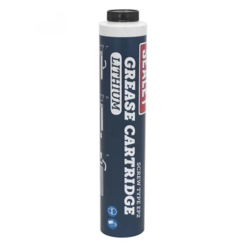 Image of Sealey SCS108 Screw Type EP2 Lithium Grease Cartridge 400g Pack of 12