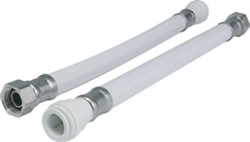 Image of Jg Speedfit Tap Connector Wflx19 2 Pack Push-Fit (L)500mm 22mm