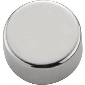 Image of Permanent magnet Circular N35 1.24 T Temperature limit max. 8