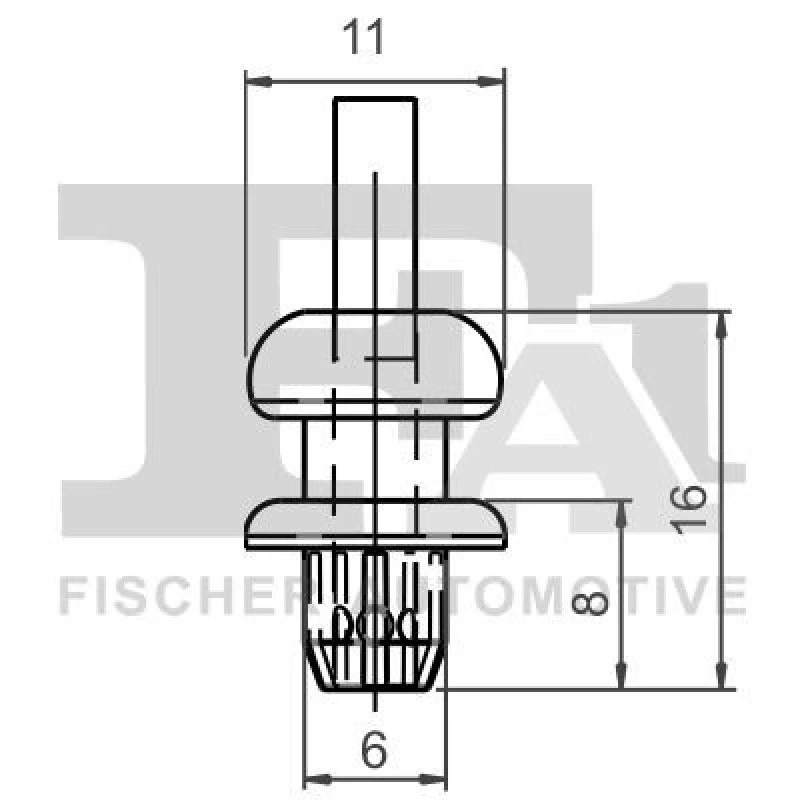 Image of FA1 Trim clip FA1 21-20013.10