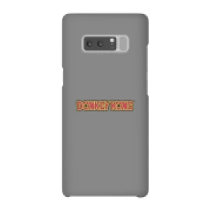 image of Nintendo Donkey Kong Distressed Phone Case - Samsung Note 8 - Snap Case - Gloss