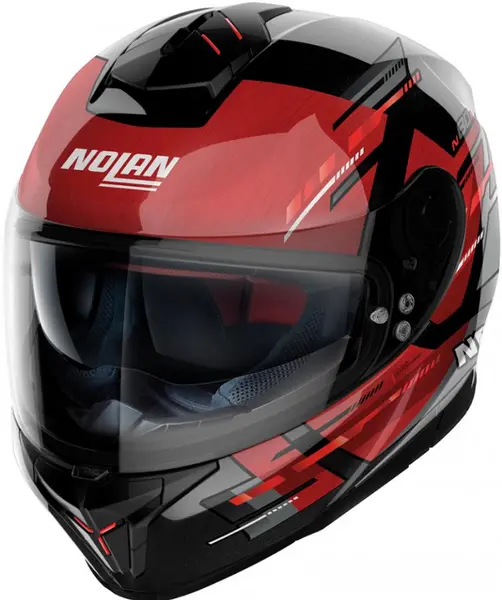 Image of Nolan N80-8 Meteor 68 Metal Black Full Face Helmet Size S