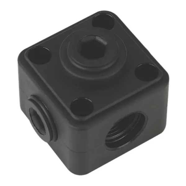 Image of Sealey CASPB Porting Block 5 x 1/2BSP Connection