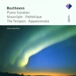 image of Piano Sonatas Moonlight / Pathetique / The Tempest / Appassionat by Ludwig van Beethoven CD Album