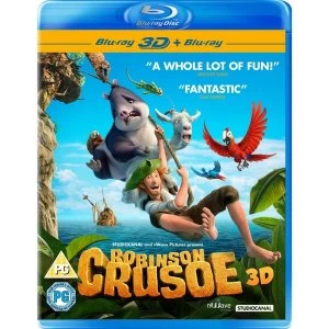 image of Robinson Crusoe 3D 2D Bluray