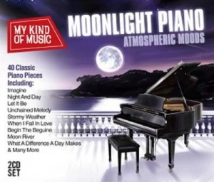 Image of Moonlight Piano Atmospheric Moods CD Album