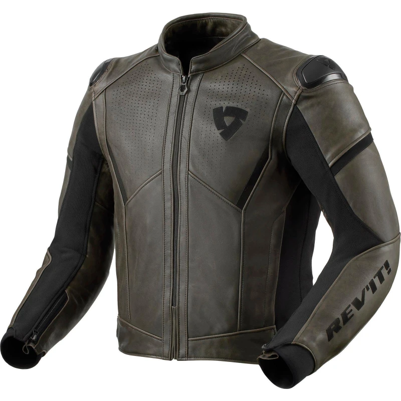 Image of REV'IT! Parallax Jacket Black Olive Size 46