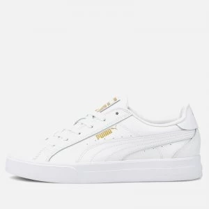 Image of Puma Womens Ana Low Top Trainers - Puma White - UK 3